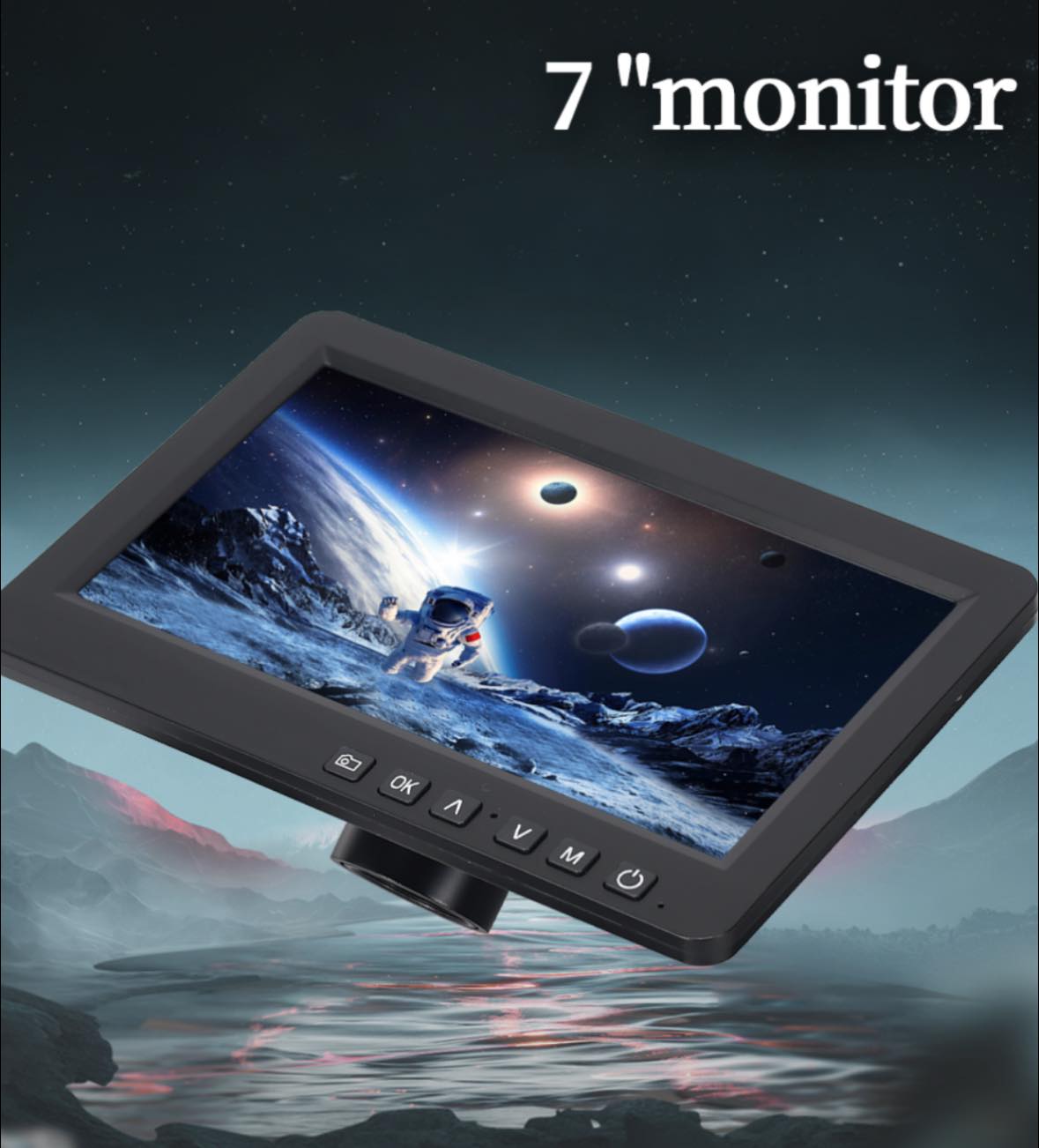 Pantalla Digital para Microscopio 26MP – Video Integrado Full HD 7.1”