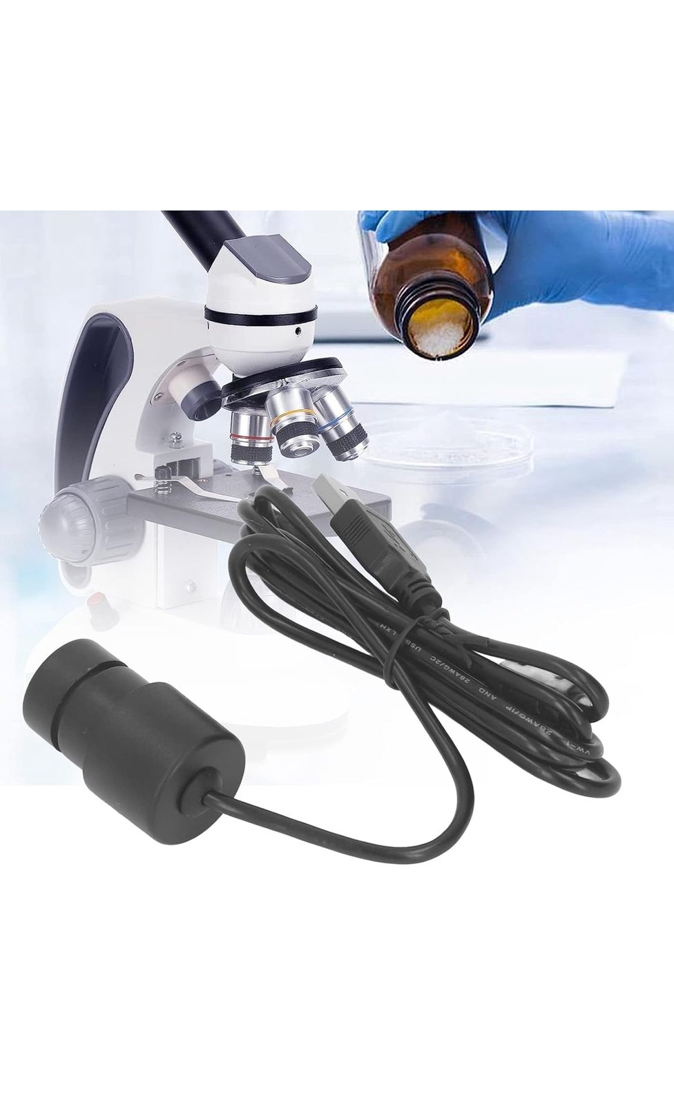 Cámara para microscopio ocular digital 1.3 MP